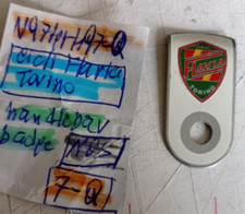 DISTINTIVO OTTONE MANUBRIO MARCA NOS FLAVIA FREGIO BICI MANUBRIO