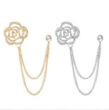 Spilla Collare Camicia Con