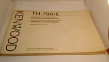 KENWOOD TH 79 A/E MANUALE D'ISTRUZIONE ITALIANO TEDESCO ORIGINALE