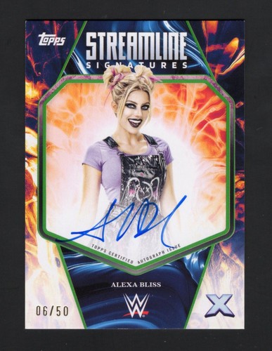 2025 topps exalted alexa bliss - 2025,