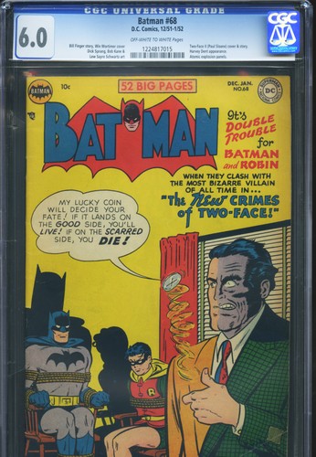 Batman cgc ow w - #68,