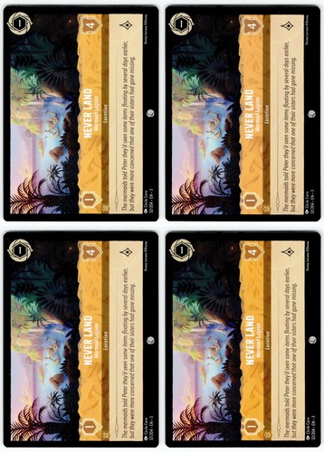 Lorcana never land - |, 4x