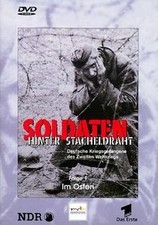 Soldaten hinter Stacheldraht