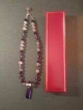 Collana bellissima per donna pietre dure colorate  nuova mai indossata