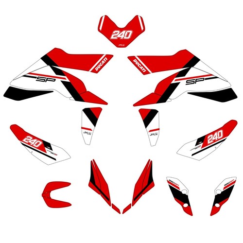 Kit grafiche adesivi - kit,