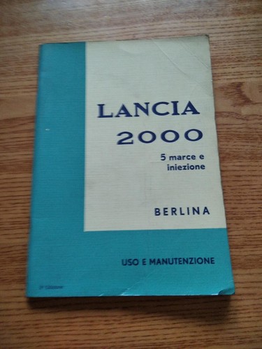 Libretto uso manutenzione - libretto,