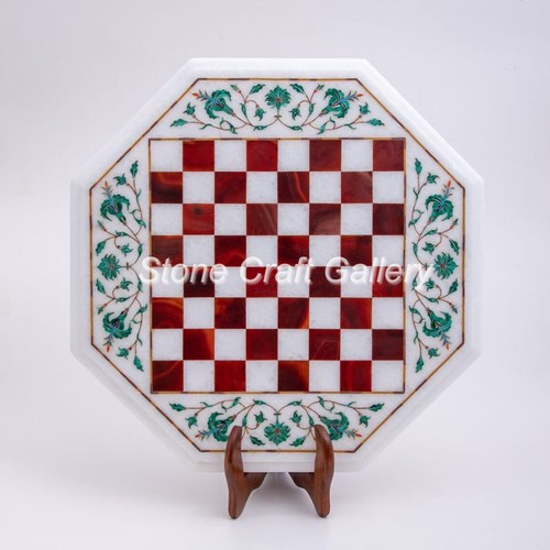Marmo bianco scacchi - bianco,