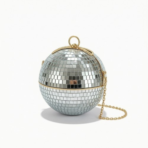 Borsa sfera specchiata - specchiata,