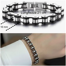 Bracciale catena da moto per