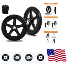 2 Pezzi Ruote di Ricambio per