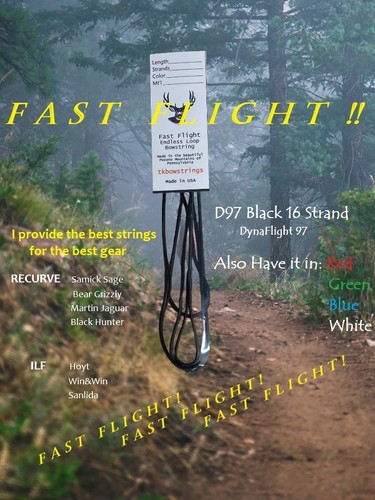D97 fast flight bowstring - bowstring,