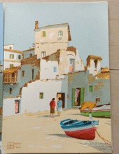 Lotto 4 Serigrafie di Aldo Riso, cm.35x50 firmata dall'artista