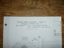 Bobcat 553 BICS Schema Cablaggio Elettrico Motore Skid Steer Manuale 513012383