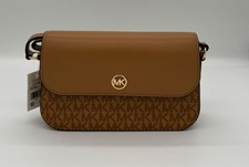 BORSA MICHAEL KORS JET SET TRAVEL COLOR MARRONE LOGATA