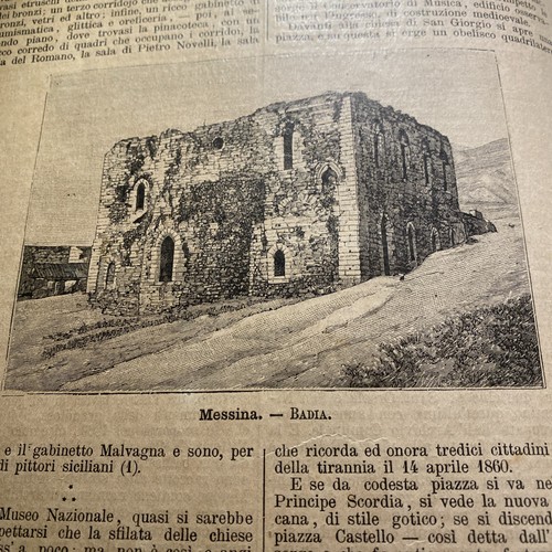Stampa 1891 messina badia - [stampa],