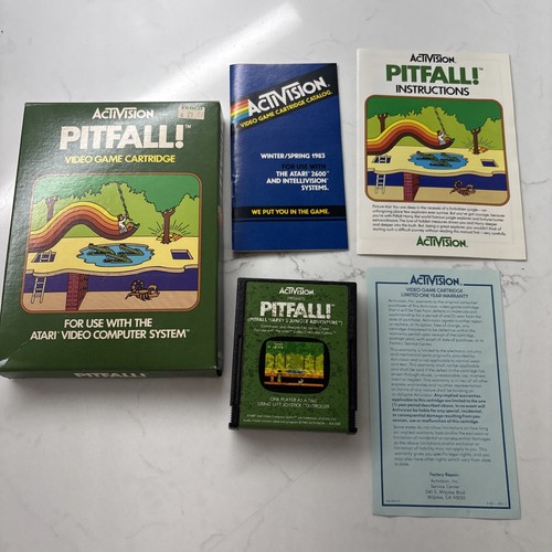 Atari pitfall 2600 activision - 2600,