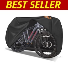 Copribici XL per 2 Bici - Design Antivento con Fibbie e Accessori Portaoggetti