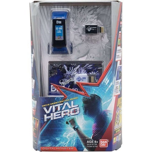 Digimon vital hero blue - digimon,
