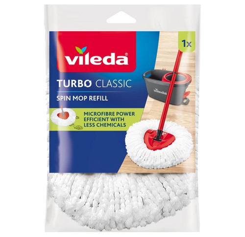 Vileda turbo 100 - vileda, microfibra