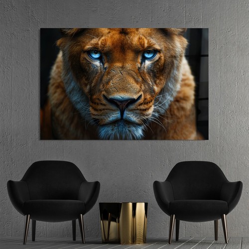 Quadro murale leone - ✅,