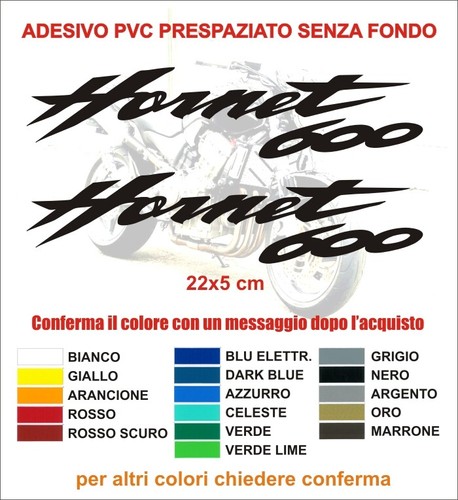 Kit adesivi hornet 600 decals - kit,