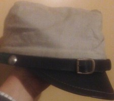 CAPPELLO PERFETTO REAL MINT MACCHINISTA ANNI 30-40 FERROVIE POLACCHE ETICHETTATO