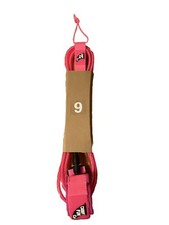 Guinzaglio da surf alla caviglia Cardiff Fin Co rosa 9 piedi / 7 mm