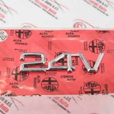 EMBLEMA SIGLA MODELLO ALFA ROMEO 164-GTV 24V COD. 60593042 NUOVO ORIGINALE
