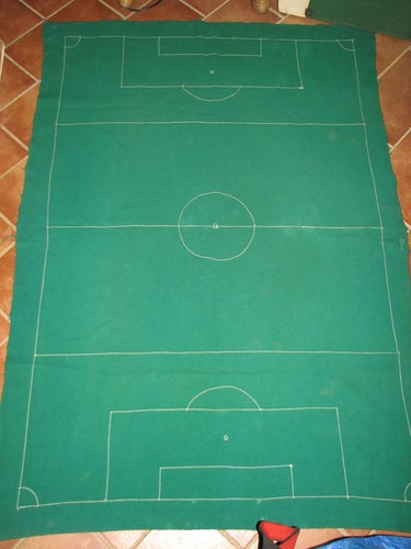 Vintage subbuteo campo - subbuteo, da