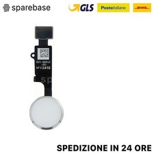 TASTO HOME ORIGINALE PULSANTE BIANCO PER APPLE IPHONE 7 8 PLUS SE 2020 2022
