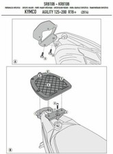 GIVI SR6106 ATTACCO BAULETTO POSTERIORE KYMCO AGILITY 50-125-150-200 R16+ 2016