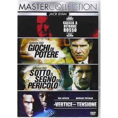 Dvd jack ryan - ryan, quadrilogia