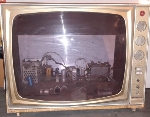 Televisore bianco nero - televisore,