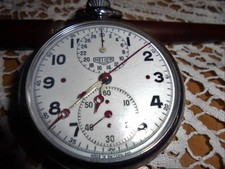 Orologio Heuer Cronostop /Cronometro Cassa Acciaio Quadrante Ceramica 