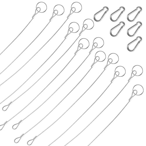Iyowei 12pcs cavo - cavo, acciaio