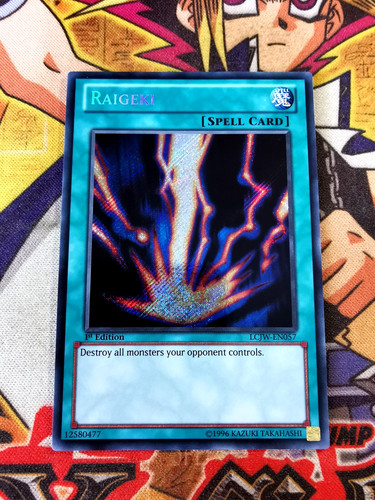 Raigeki lcjw en057 1st edition - raigeki, lcjw-en057