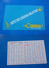 Calendario tascabile plastica