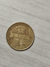 200 Lire Centenario Dell'accademia Della Guardia Di Finanza