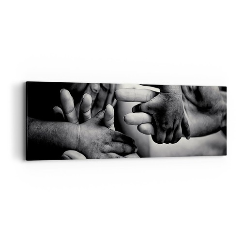 Quadro tela 90x30cm mani - tela,