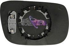 VETRO SPECCHIO CON PIASTRA SX