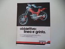 advertising Pubblicità 1978 MOTRON 50 SV3 SV 3