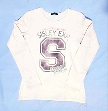 maglia cotone bambina 10 11 anni sisley baby girl 10 11 years cotton swea