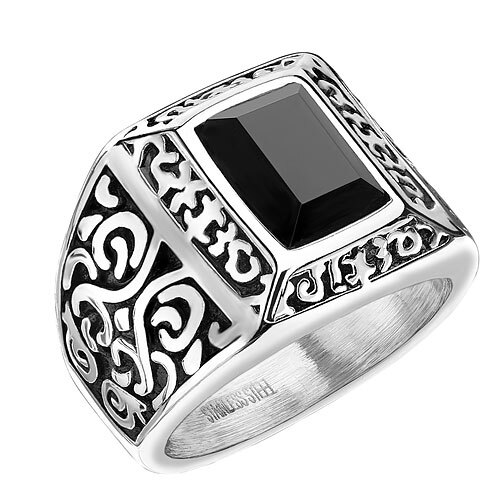 Anello biker rocker vintage