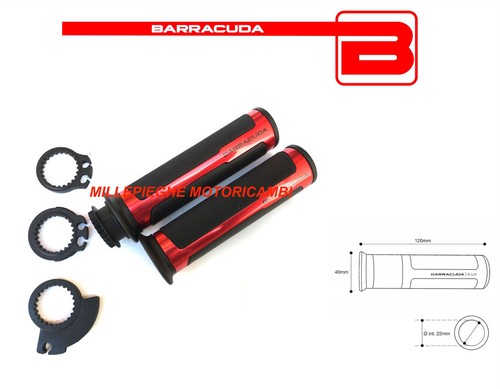 Barracuda manopole race - barracuda, rosse