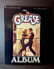1978 The Grease Album Picture Book Ariel Ballantine Olivia Newton-John Travolta