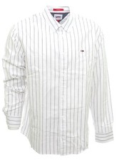 Camicia Bianca A Righe Uomo