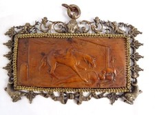 Targa Bosso Bassorilievo