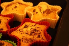 Pirottini a stella kit 6 stampo stampi forma silicone muffin dolci set - Rotex