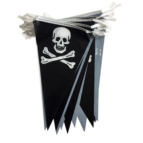 Striscione pennant teschio