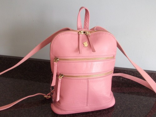Zaino pelle rosa conkca - in,
